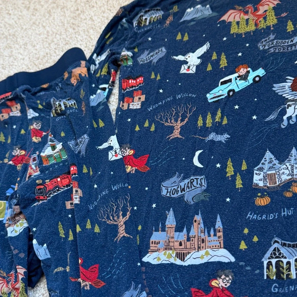 Little Sleepies Harry Potter™ Evening at Hogwarts™ Two-Piece Pajama Set - Picture 8 of 8